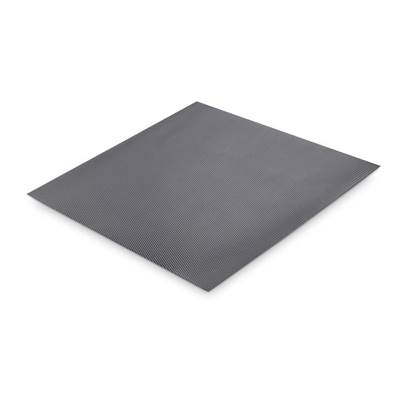 Tapis antidérapant tiroir Diamond long. 2000x48cm plastique Anthracite