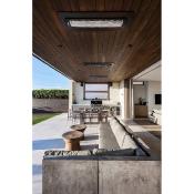 Chauffage infrarouge fixe 4000 w 12m2 noir