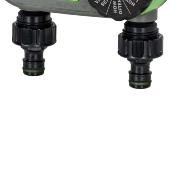 Programmateur d'arrosage digital 2 voies 2 programmations