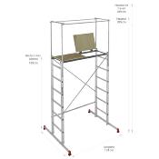 Échafaudage aluminium 3.89 m ALTUS 190