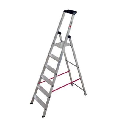 Escabeau pro alu avec marches profondes de 9 cm