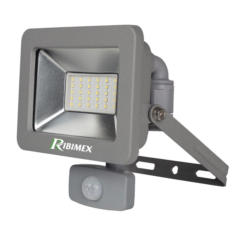 Projecteur mural LED 30 watt 2550 lumen IP44 avec  détecteur,PRSPOT32MDET,RIBIMEX