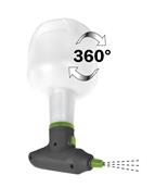 Pulvérisateur électrique à piles 1 litre multi-position