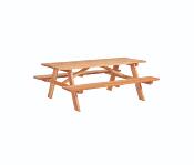 Table picnic bois, 0100003, BURGER