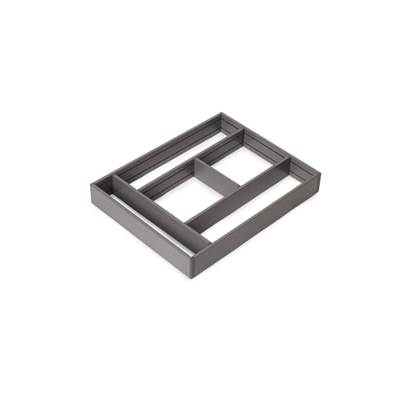 Organisateur tiroirs Alumount 450x500 alu. Anthracite