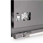Tiroir ext. Vertex Push Synchro réglages 3D haut. 93mm 40kg prof. 450mm Acier Anthracite