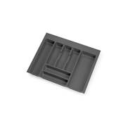Range-couverts Optima tiroir universel mod. 600mm plastique Anthracite