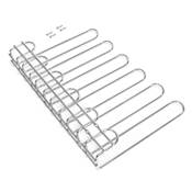 Porte-verres meubles Supra 5 rangées long. 320mm Acier Chromé