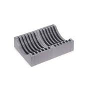 Kit rangement assiettes 13 assiettes maximum plastique Gris