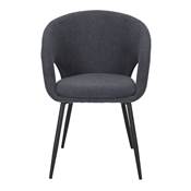Lot 2 chaises tapissées style contemporain bleu
