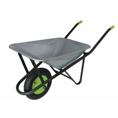 Brouette 75l bac galvanisé à monter roue gonflable