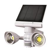 Spot solaire 2x4 watt 600 lumen IP44 avec détecteur