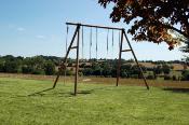 Portique en bois pour ados GALDAR,  Dim.400x364x310cm, âges 14 ans+