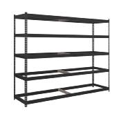 Rayonnage en métal anthracite 5 étagères 600 kgs dim.2000x1500x900mm sans vis