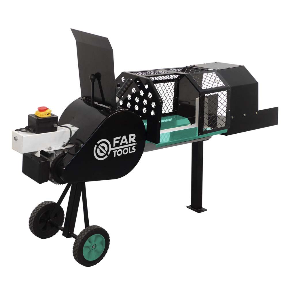 Fendeur de bûche rapide horizontal FBH 7T électrique 1050w 7  tonnes,182037,FARTOOLS