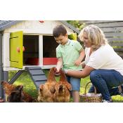Poulailler éducatif COT COT Cottage, jusqu'à 5 poules