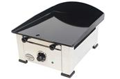 Plancha éléctrique avec plaque de cuisson en acier émaillé 1.75kw 384x445x274mm