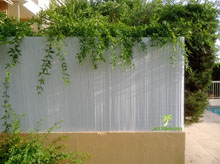 Canisse 250 spéciale panneaux 1.5x2.5 m - BLANC