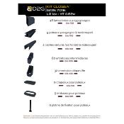 Kit clôture PVC couleur gris