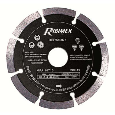 Disque Diamanté à Segment 125/A Gamme Pro