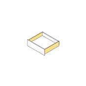 Tiroir ext. Concept 30kg haut. 138mm prof. 400mm Acier blanc