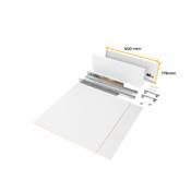 Kit tiroirs cuisine salle bains Vertex haut. 178mm panneaux inclus mod. 900mm blanc