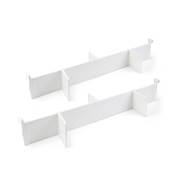 Lot séparateurs l'intérieur des tiroirs Vertex-Concept 900 blanc alu. plastique