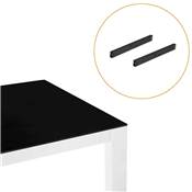 Jeu ensemble mécanismes levage table basse permet lever la table 135mm Acier noir