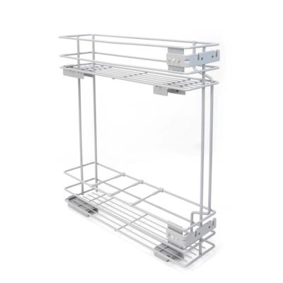 Porte bouteilles latéral extractible Supra avec fermeture amortie 150mm