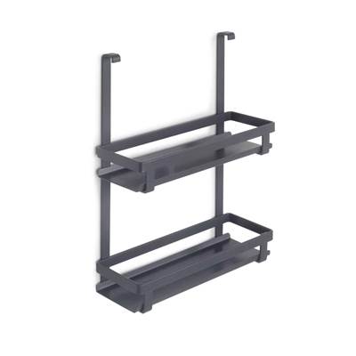 Porte-bocaux épices Titane acier Anthracite