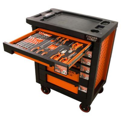 Servante d'atelier 6 tiroirs équipée avec 3 modules