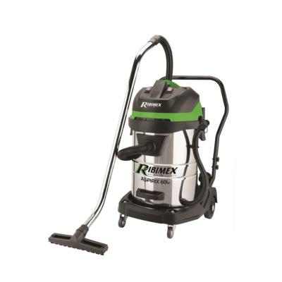 Aspirateur Bidon Inox 2x1000 W 60 Litres