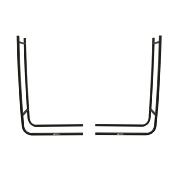 Range-bûches métal en 2 partie démontable hauteur 95cm