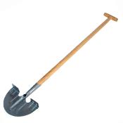 Dresse-bordures manche bois en T 90cm diam 23mm longueur 106mm