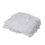 Toile d'ombrage ajourée carrée blanche 120g/m2 dim.3x3m