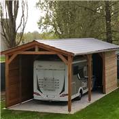Abri Deux Pentes, Bois DOUGLAS Franais