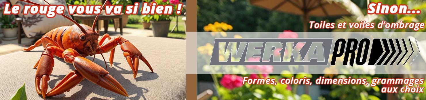 Nouveautés toiles et voiles d'ombrage jardin terrasse balcon pergola auvent toutes formes dimensions coloris ajourées ou non aux meilleurs prix... chez Bricommerce