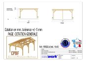 Pergolas independante, Bois DOUGLAS Français
