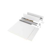 Kit tiroirs cuisine salle bains Vertex haut. 93mm panneaux inclus mod. 450mm blanc