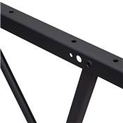 Ensemble mécanismes levage tables basses permette elevare la mesa 192mm Acier noir