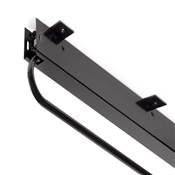 Porte-vêtements extractible armoire grande prof. Self 800 noir Acier plastique
