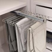 Porte-pantalons extractible en Acier