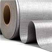 Tapis antidérapant tiroirs Net long. 2000x48cm plastique Gris
