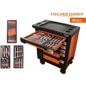 Servante d'atelier 6 tiroirs équipée avec 3 modules