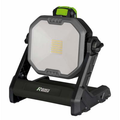 Projecteur R-BAT20 à batterie 20V batterie 2 Amp et câble de charge USB