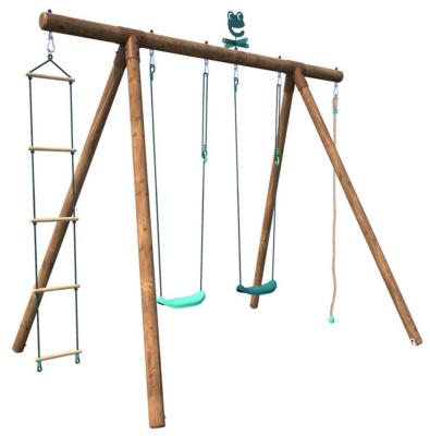 Portique en bois pour enfants ERNEST,  Dim.276x189x222cm, âges 3 à 12 ans