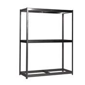 Rayonnage en métal anthracite 3 étagères 600 kgs dim.2000x1500x900mm sans vis