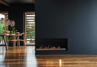 Caisson bio éthanol lareira 4 côtés ouvert latéral gauche 950-2FG