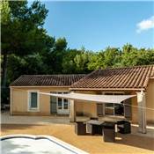 Voile d'ombrage rectangulaire taupe 160g/m2 dim.4x5m