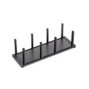 Orderbox porte-assiettes vertical tiroir 159x468mm alu. plastique Anthracite